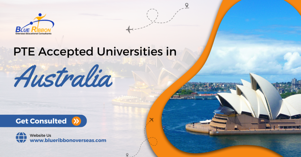PTE Accepted Universities in Australia