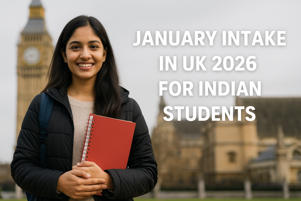January Intake in UK 2026 for Indian Students: Complete Guide, Costs & Courses