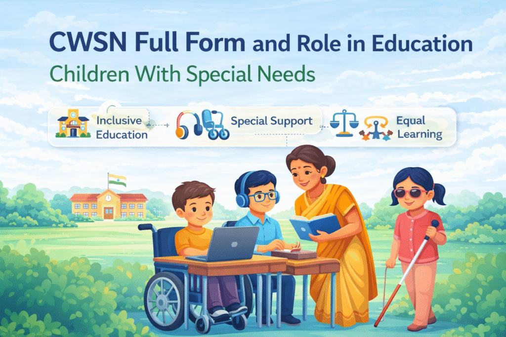 CWSN Full Form | Meaning & Role in Education