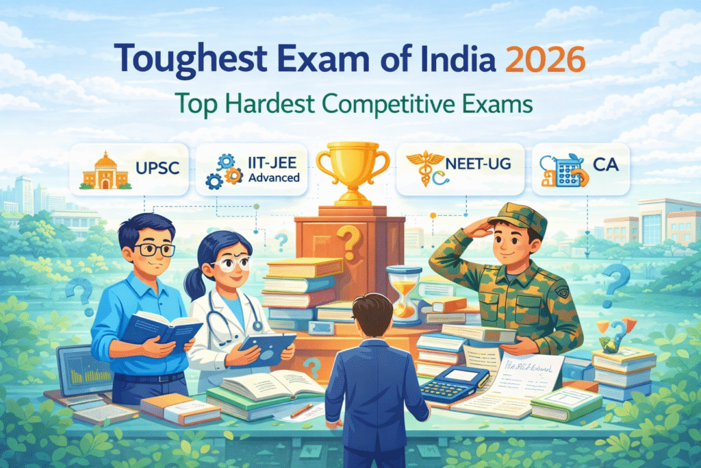 Toughest Exam of India (2026 Updated List)