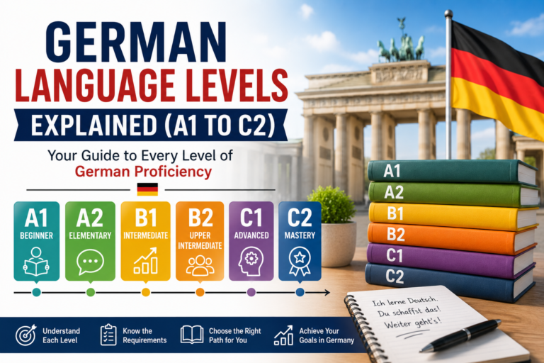 German Language Levels Explained (A1 to C2)